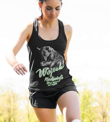 Damski tank-top NIEDŹWIEDŹ WOJTEK